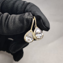 Load image into Gallery viewer, 18k gold plated Caterina earrings
