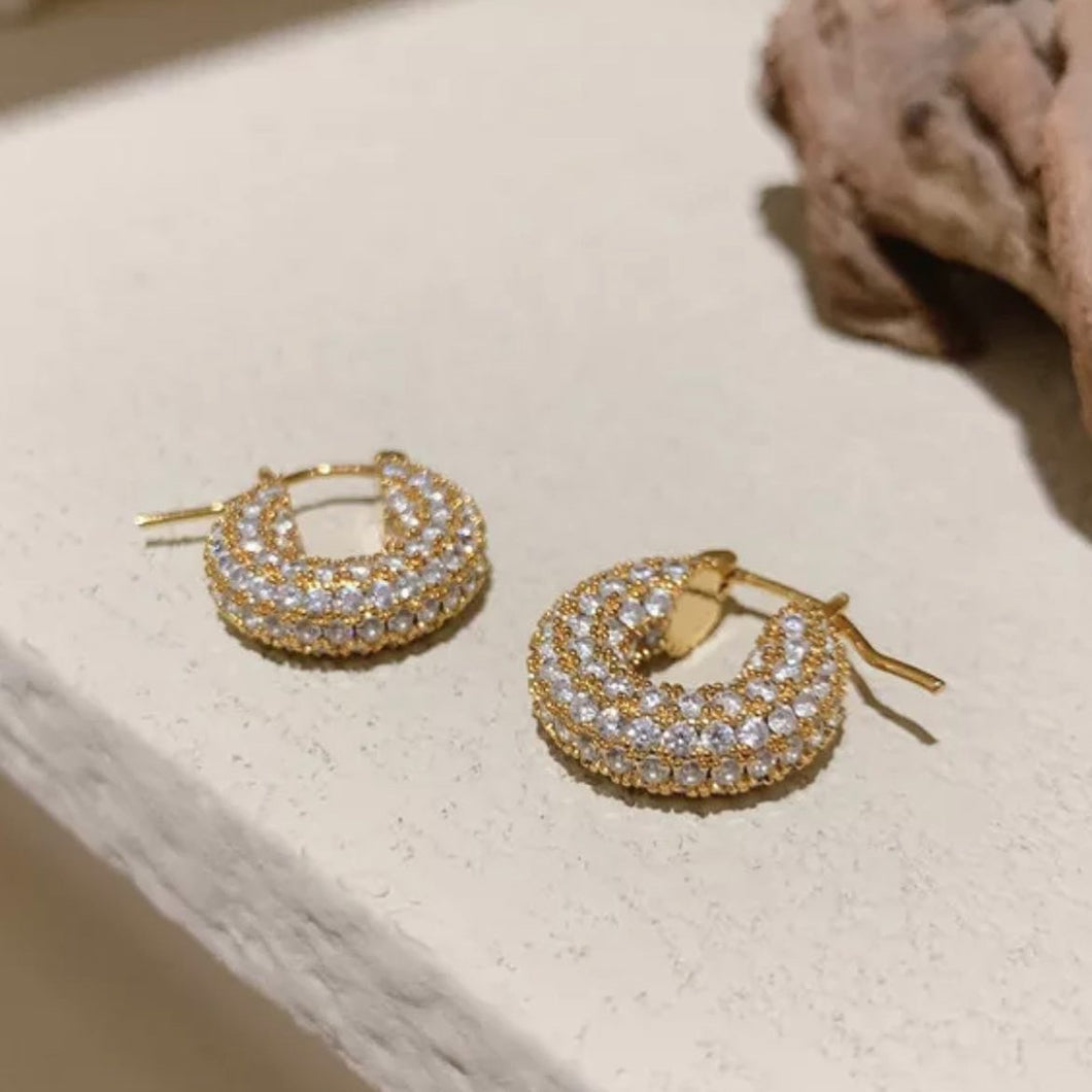 18k Gold plated Alina Earrings