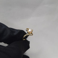Load image into Gallery viewer, 18k gold plated Tania ring
