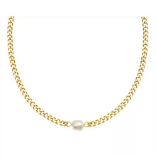 Load image into Gallery viewer, 18k Gold plated Nicoletta Pearl bracelet
